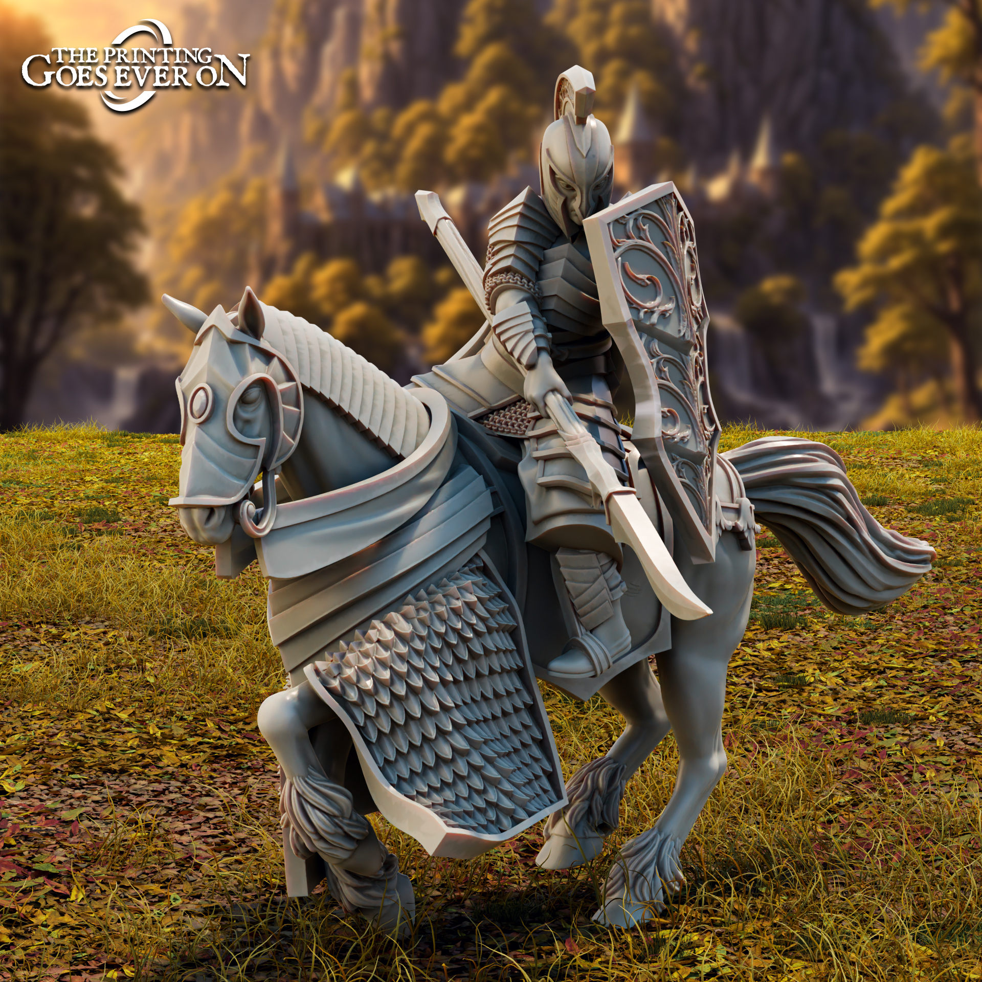 High Elf Knight A - Presupported